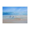 Trademark Fine Art Craig Trewin Penny 'Late Gulls' Canvas Art, 12x19 IC02036-C1219GG